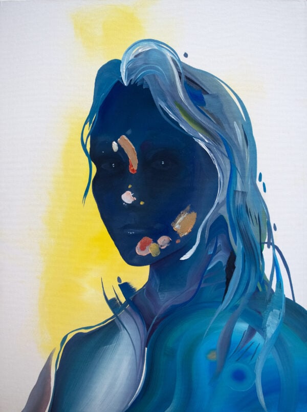 Dark Self, Oil On Canvas Panel, 18X24, 2020_Hannahwitner-Small - 1