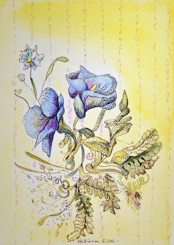 Wall-Flowers-Vi-Floral-Watercolor