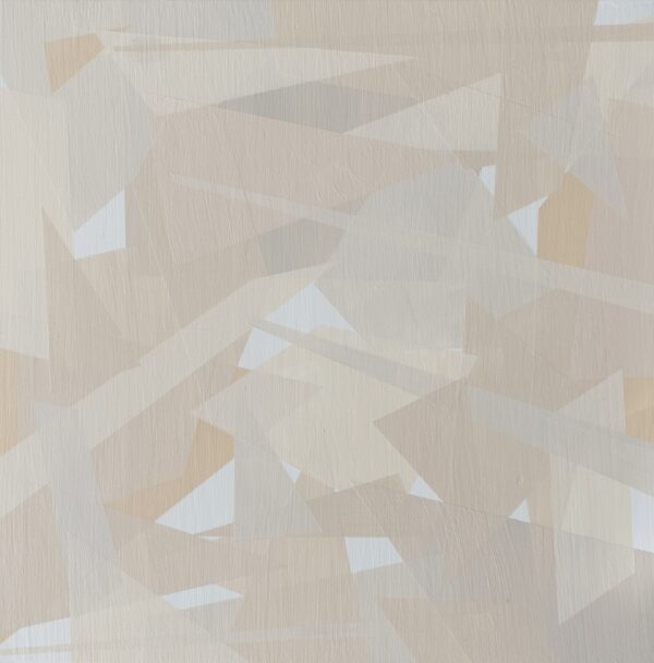 Neutral Triangle Geometric Paintings